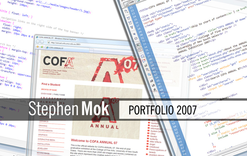 Stephen Mok - Web Design Portfolio